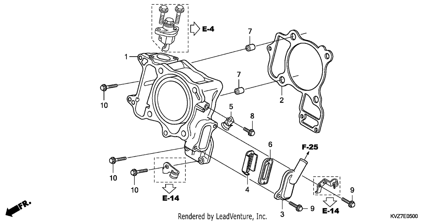 CYLINDER/REED VALVE