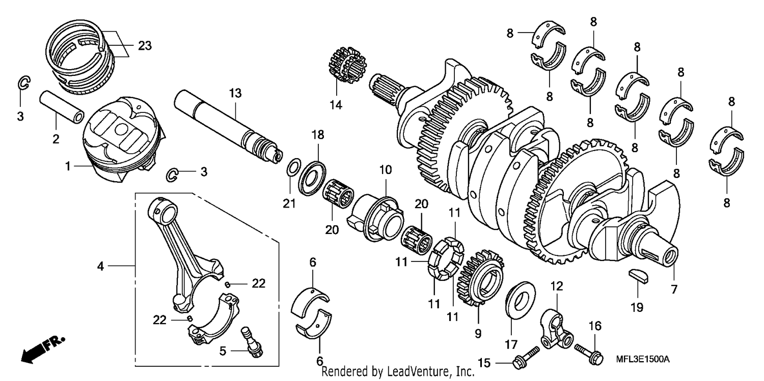 CRANKSHAFT/PISTON