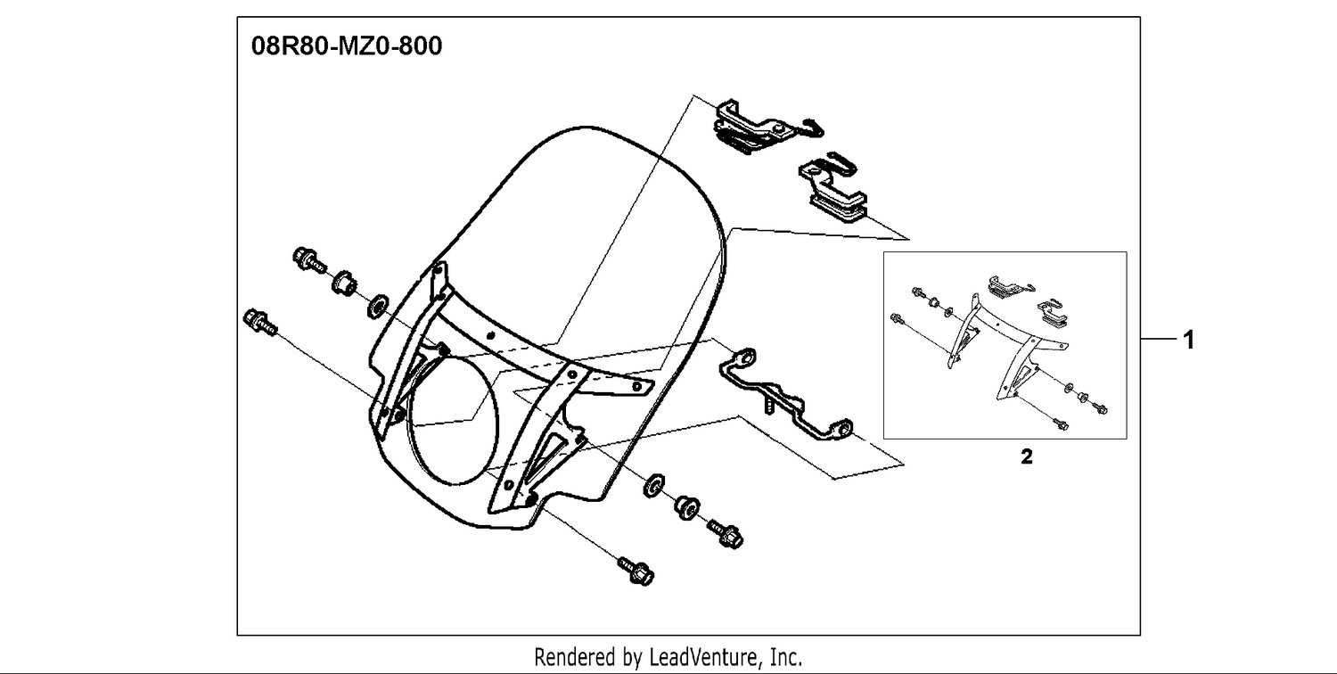 WINDSHIELD KIT