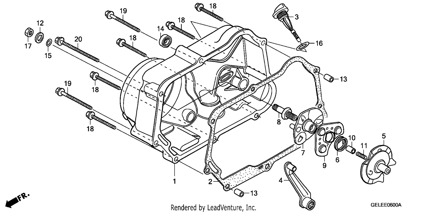 RIGHT CRANKCASE COVER