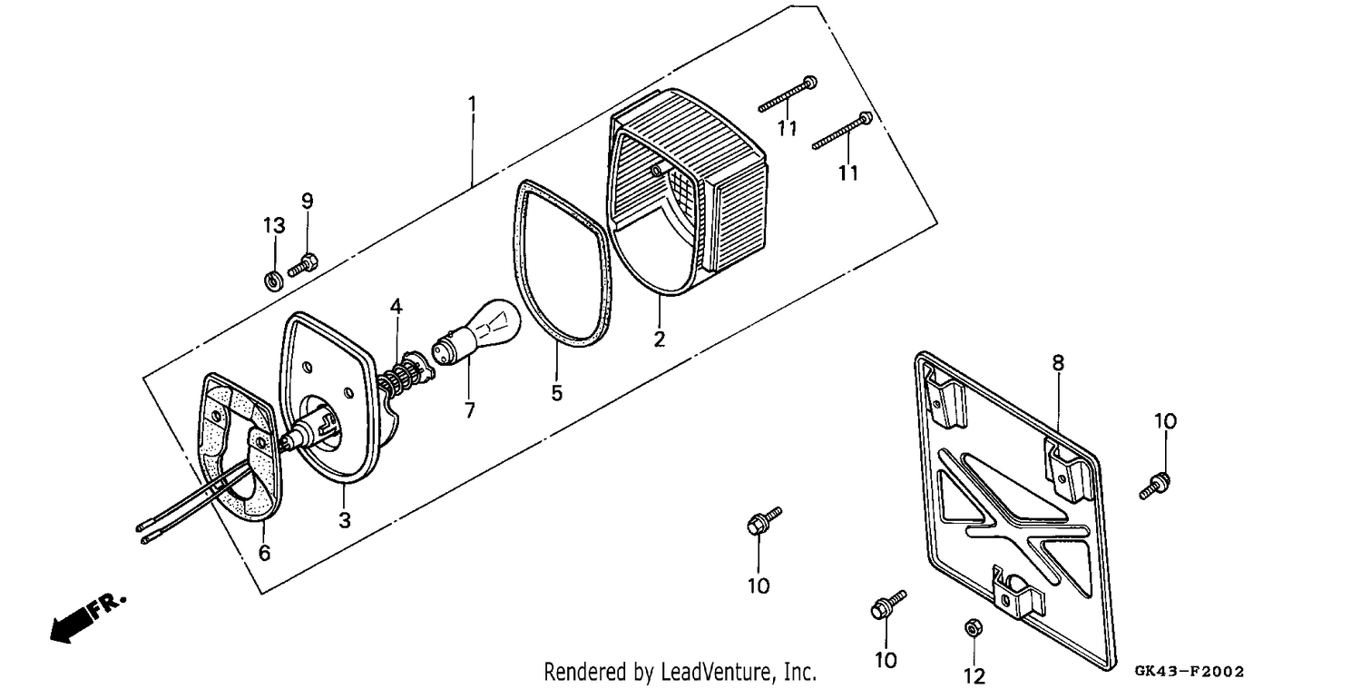 TAILLIGHT (C50J/N)