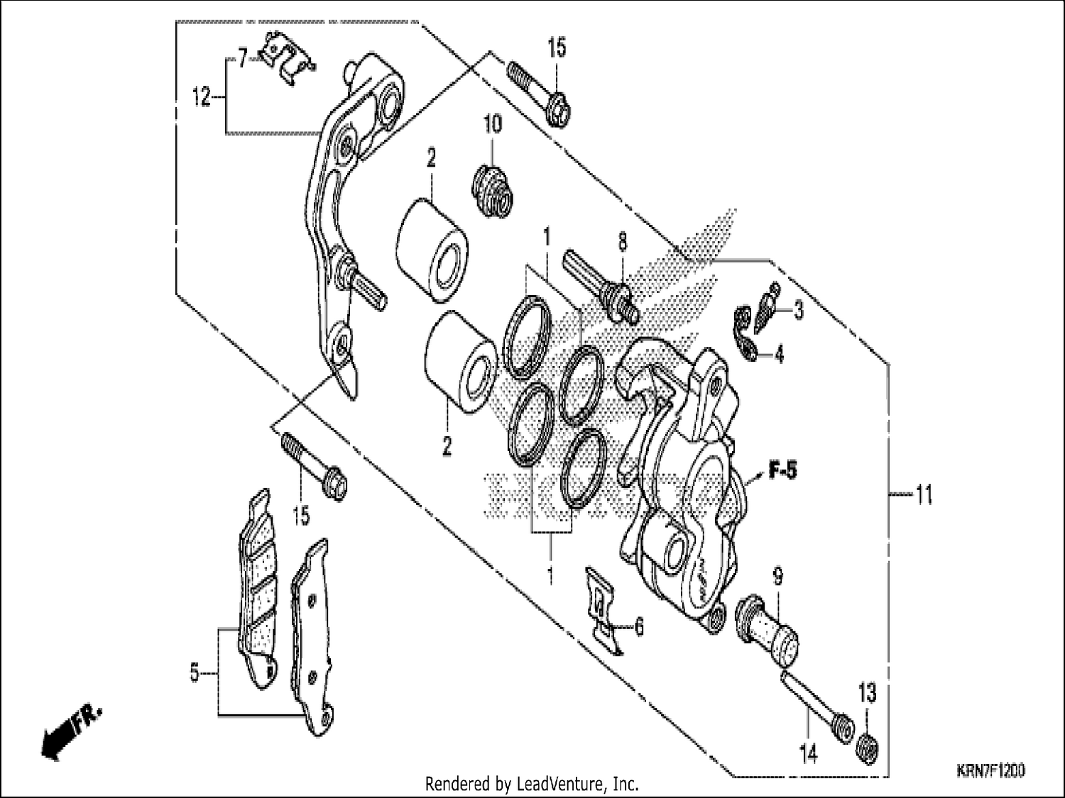  FRONT BRAKE CALIPER