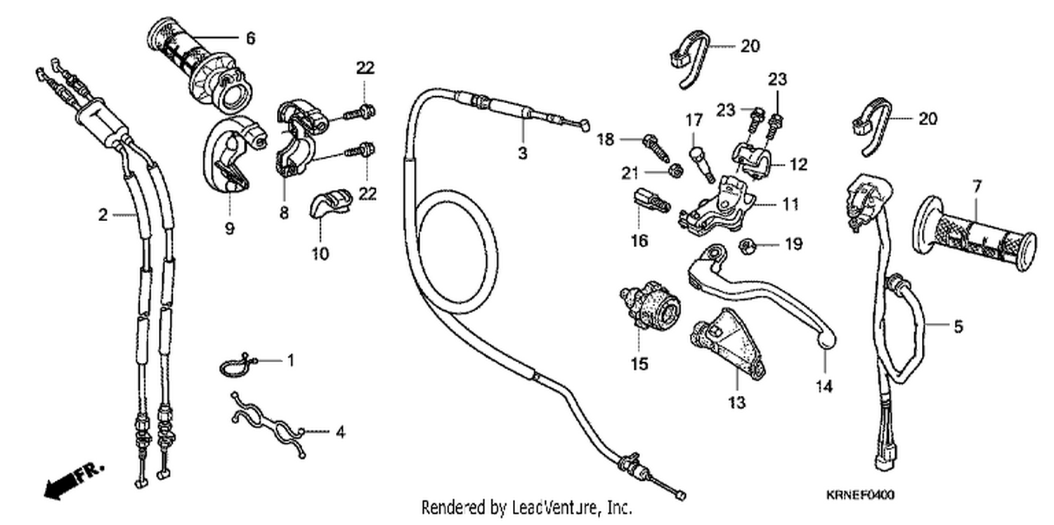  HANDLE LEVER/SWITCH/CABLE