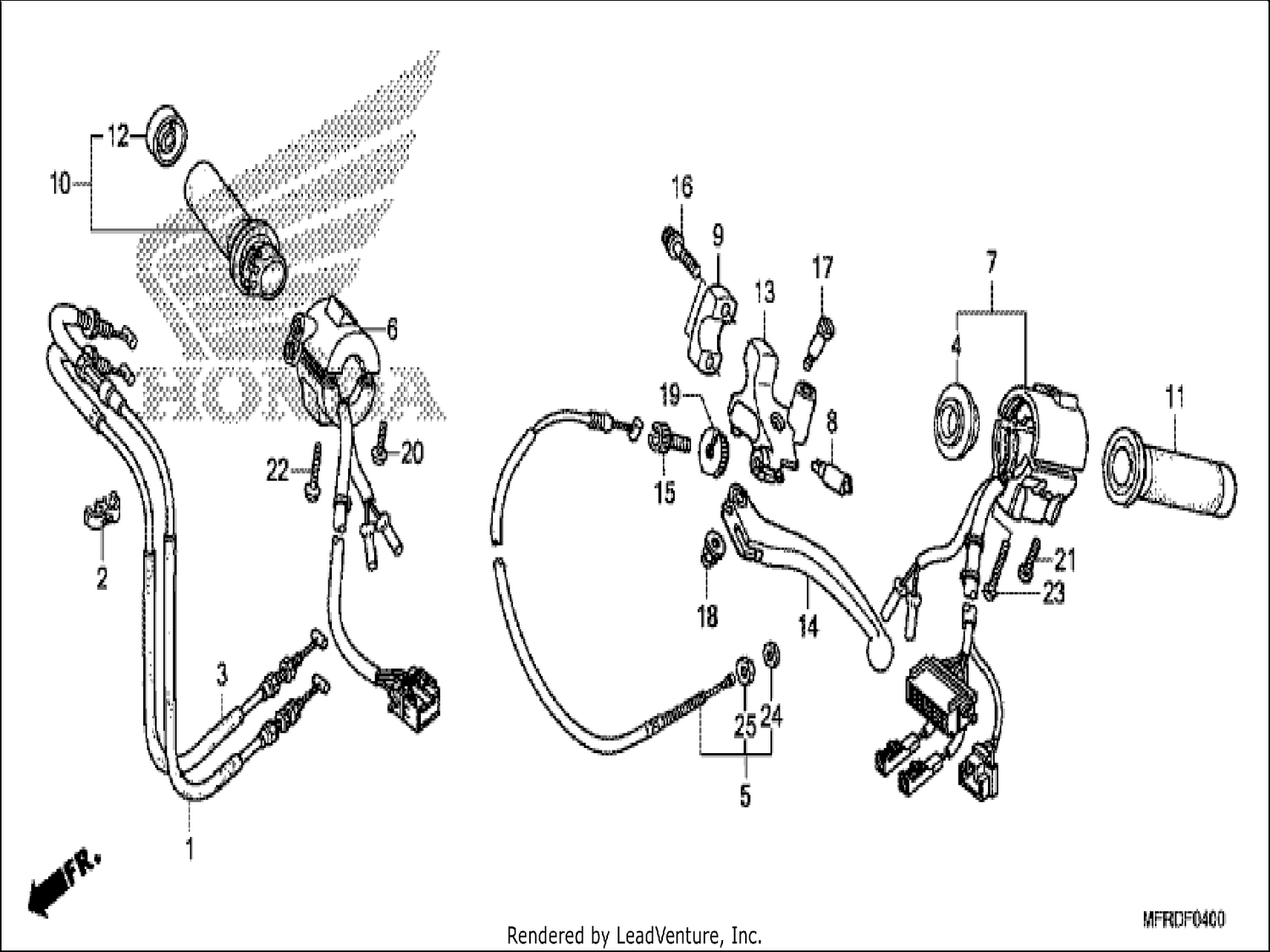  HANDLE LEVER/SWITCH/CABLE