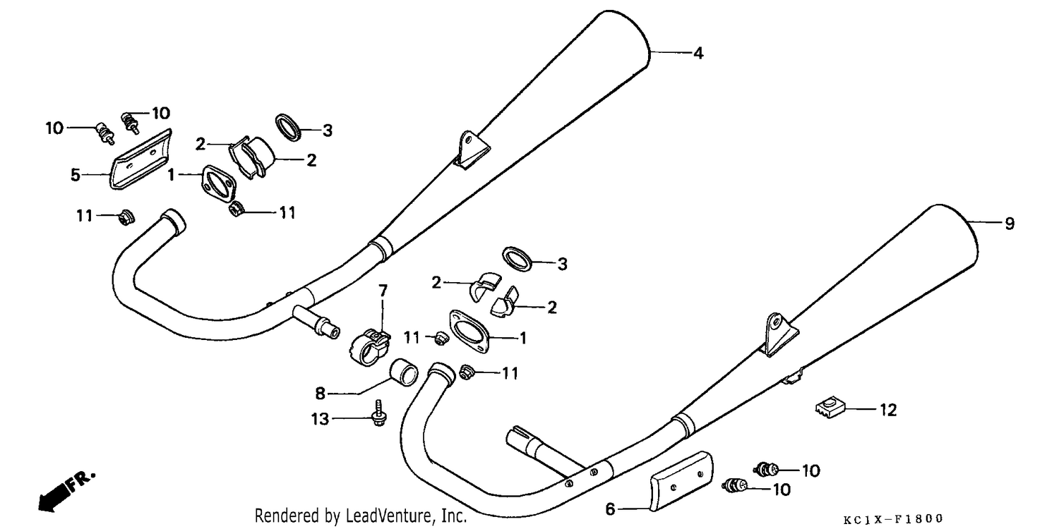 EXHAUST MUFFLER