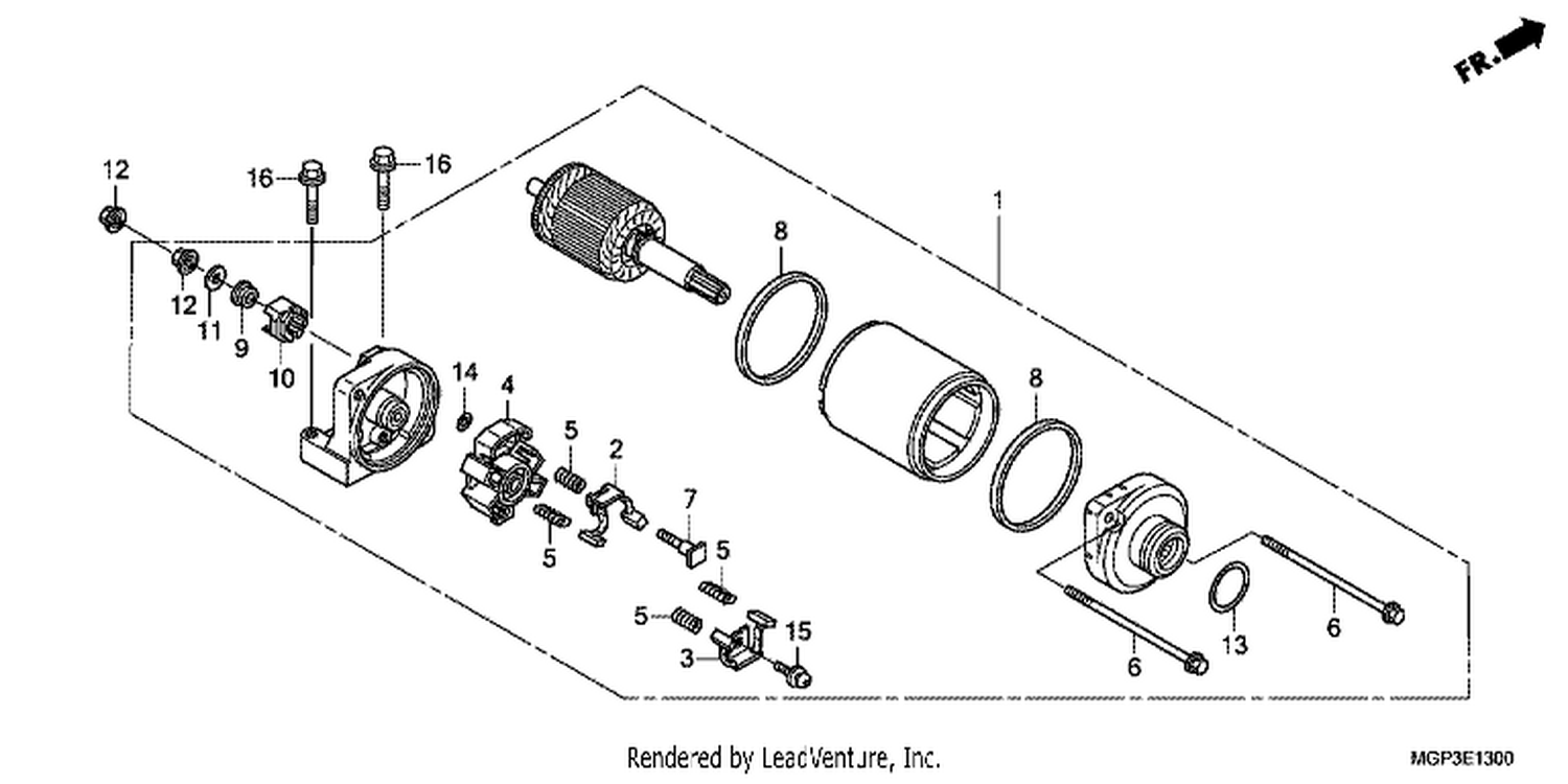  STARTER MOTOR