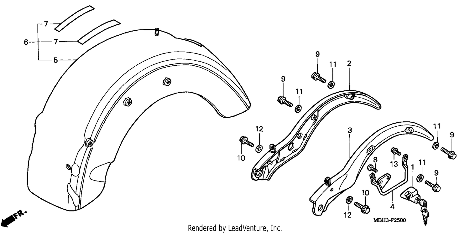 REAR FENDER
