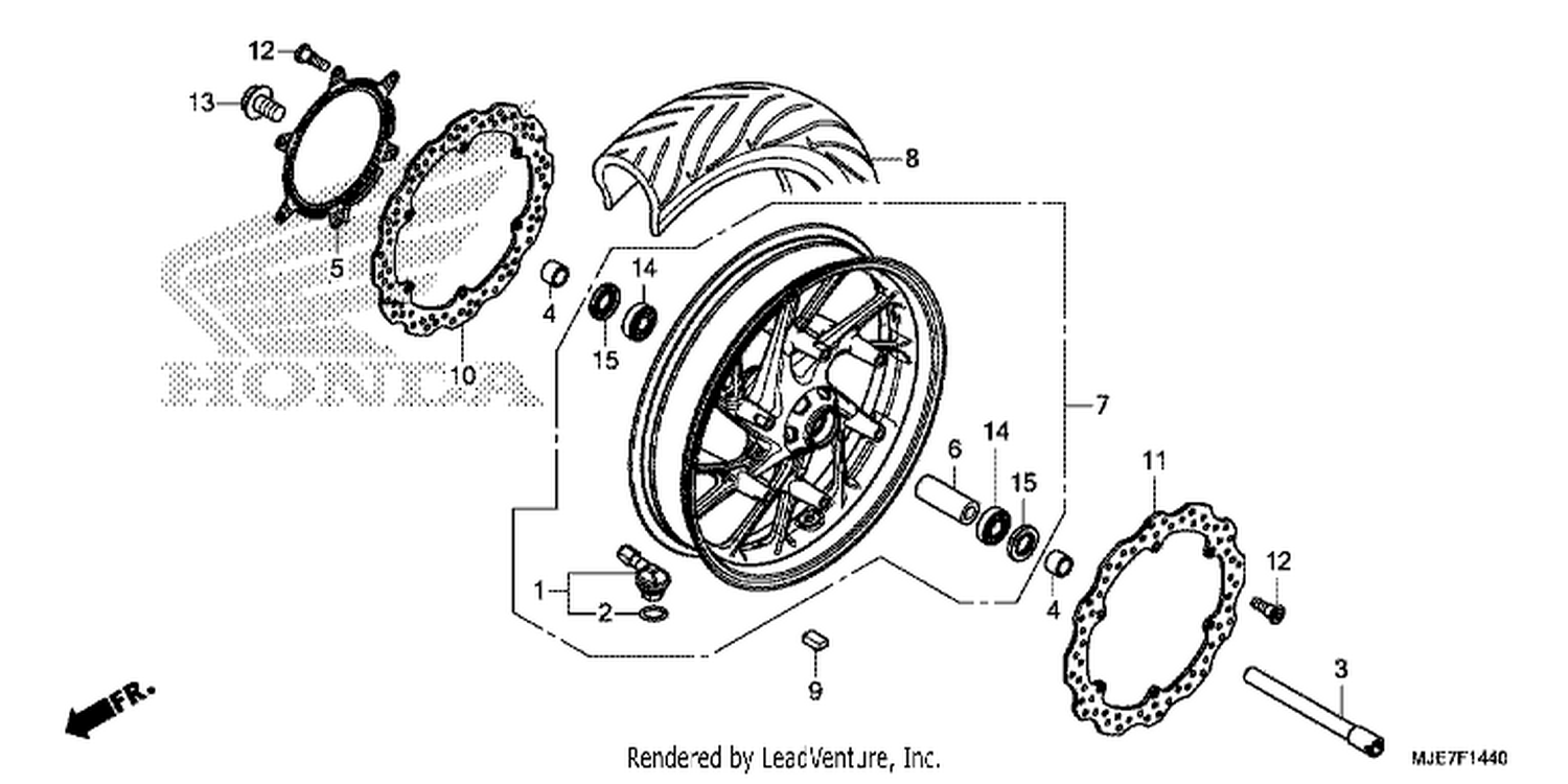  40 FRONT WHEEL