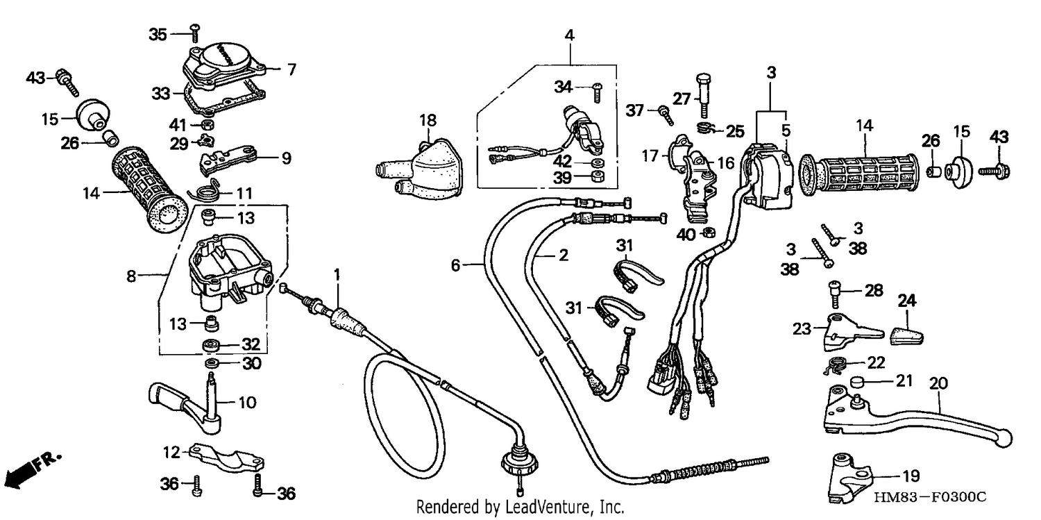 HANDLE LEVER/SWITCH/ CABLE