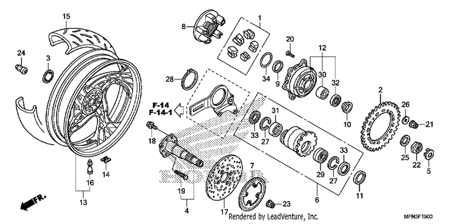  REAR WHEEL