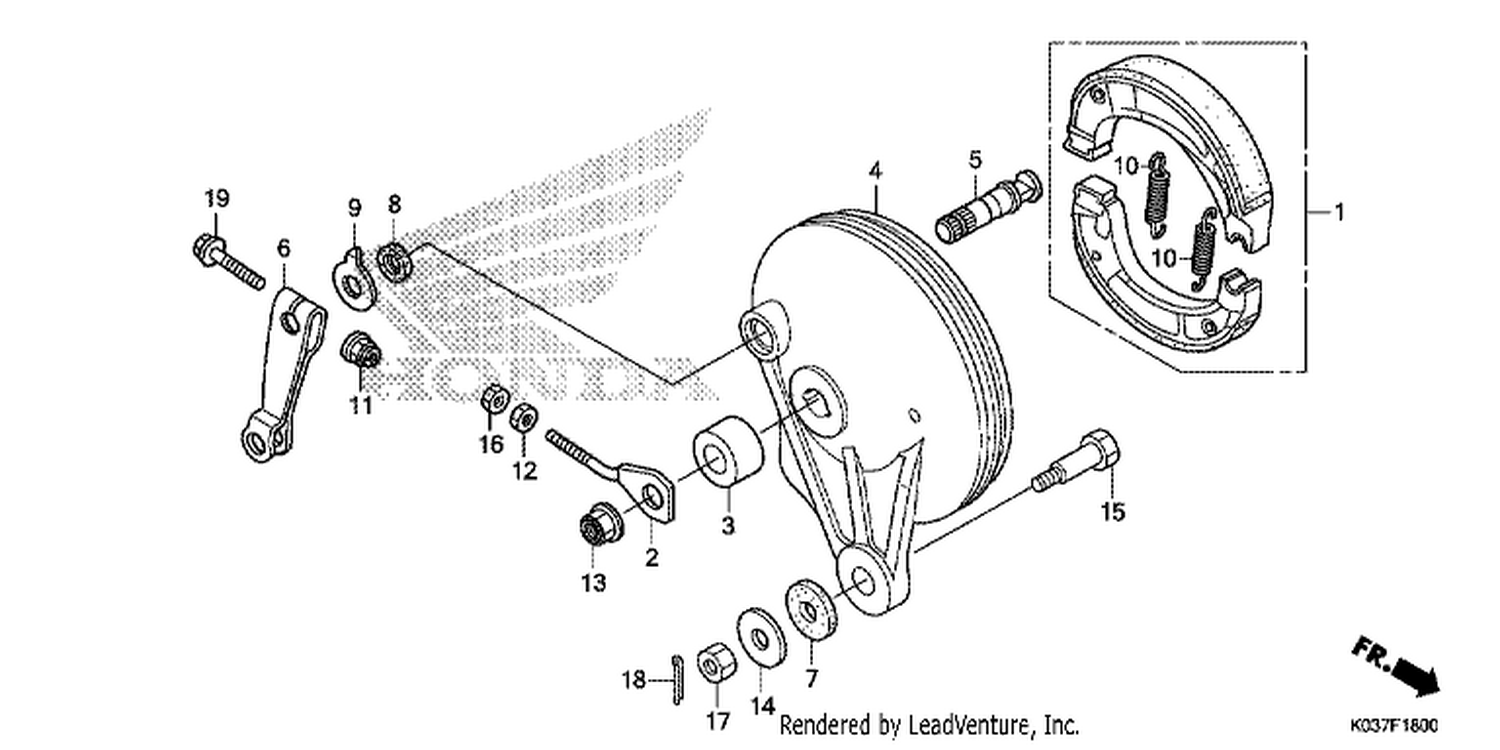  REAR BRAKE PANEL