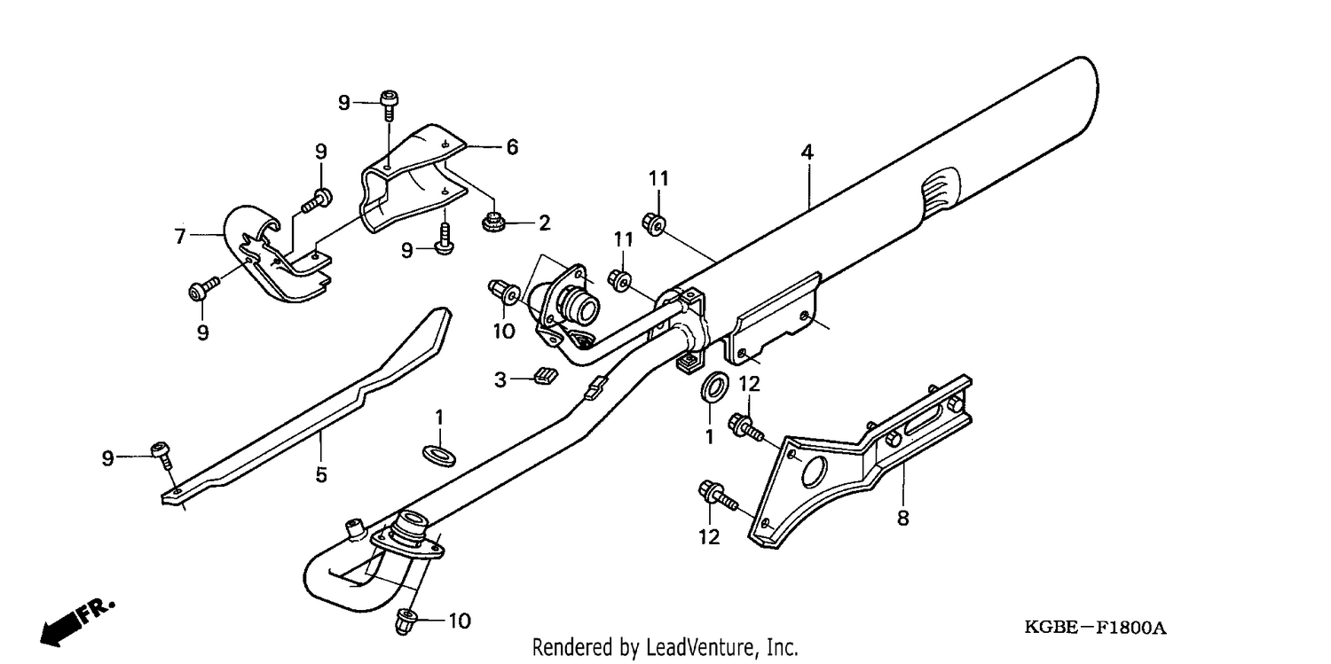 EXHAUST MUFFLER