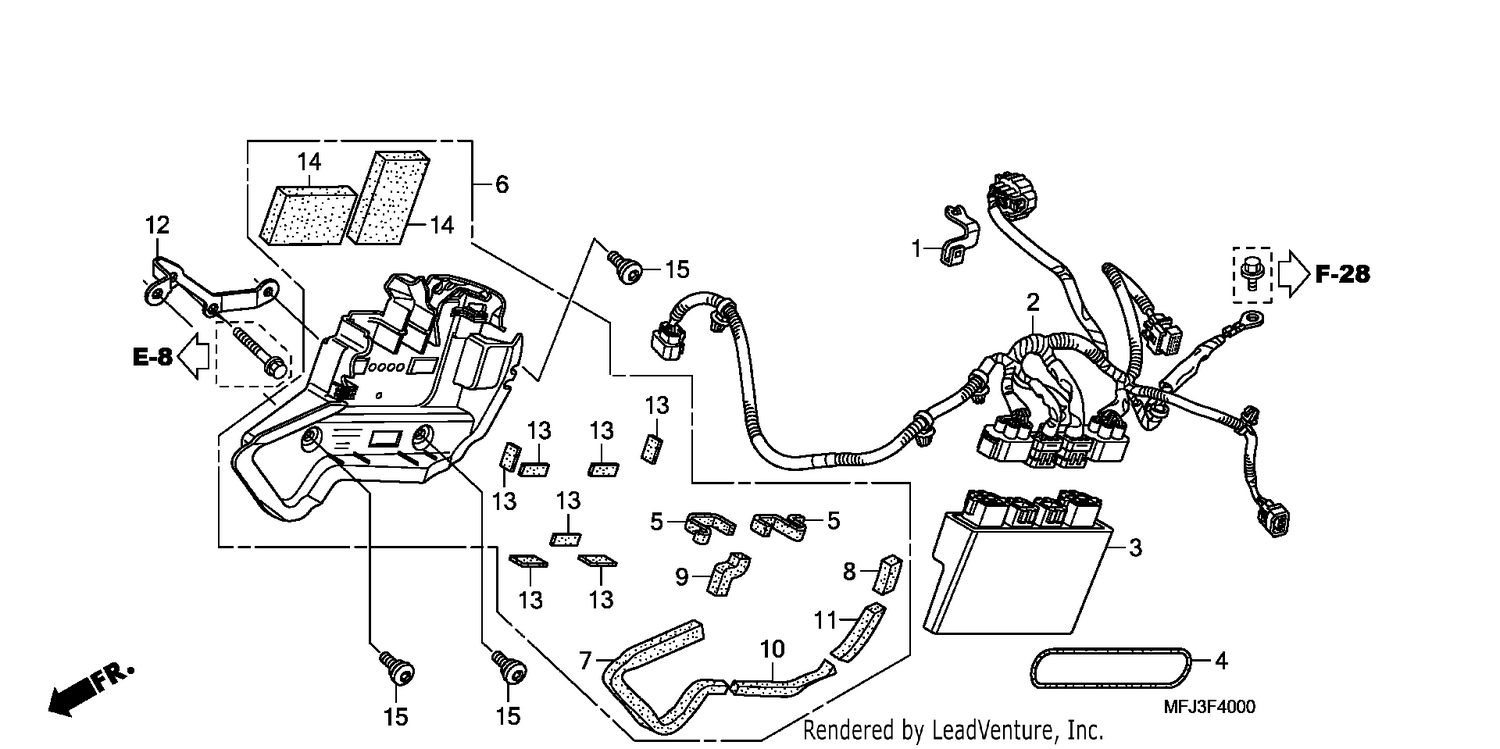 ABS CONTROL UNIT (CBR600RA)