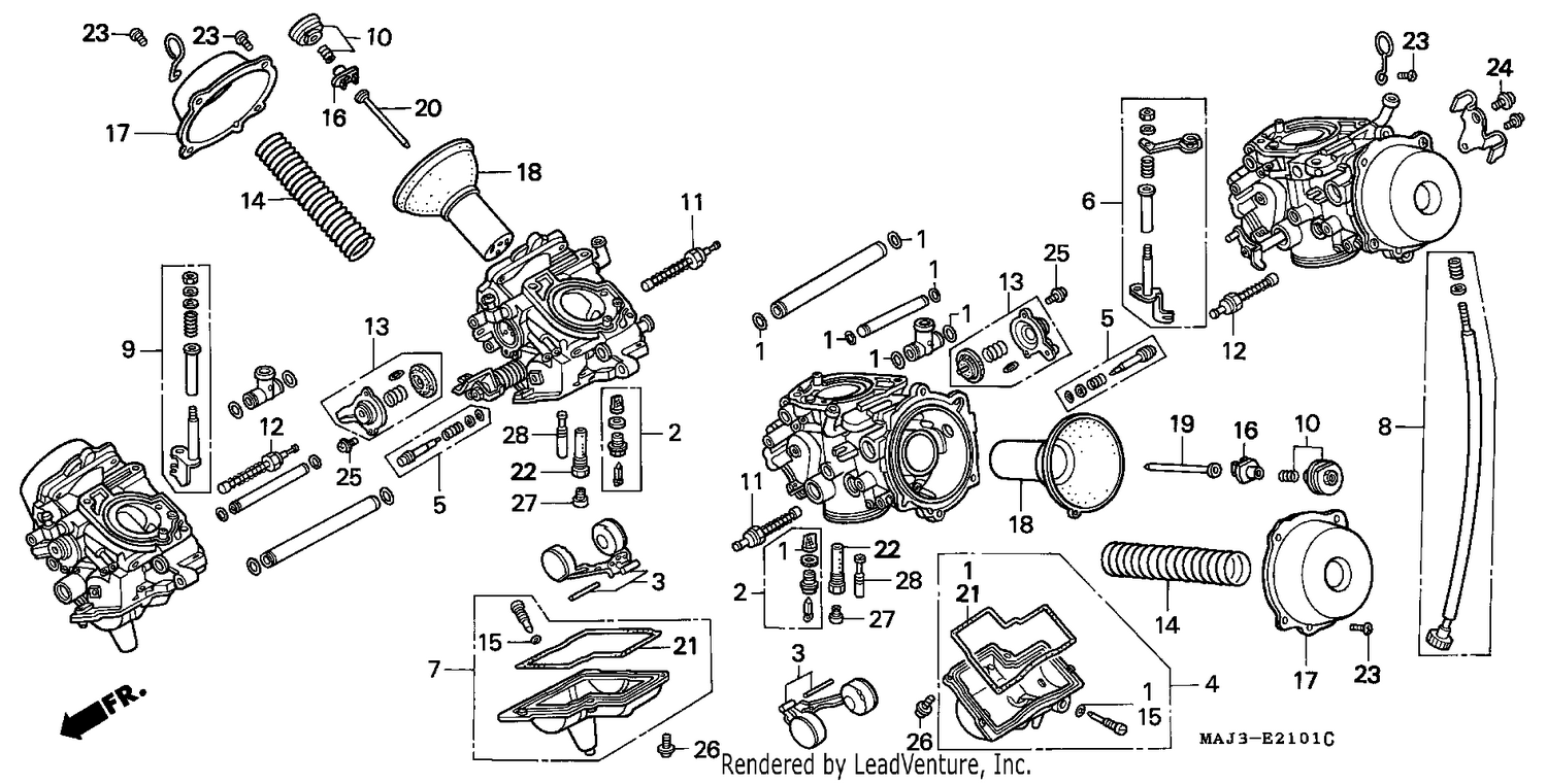 CARBURETOR (COMPONENT PARTS)