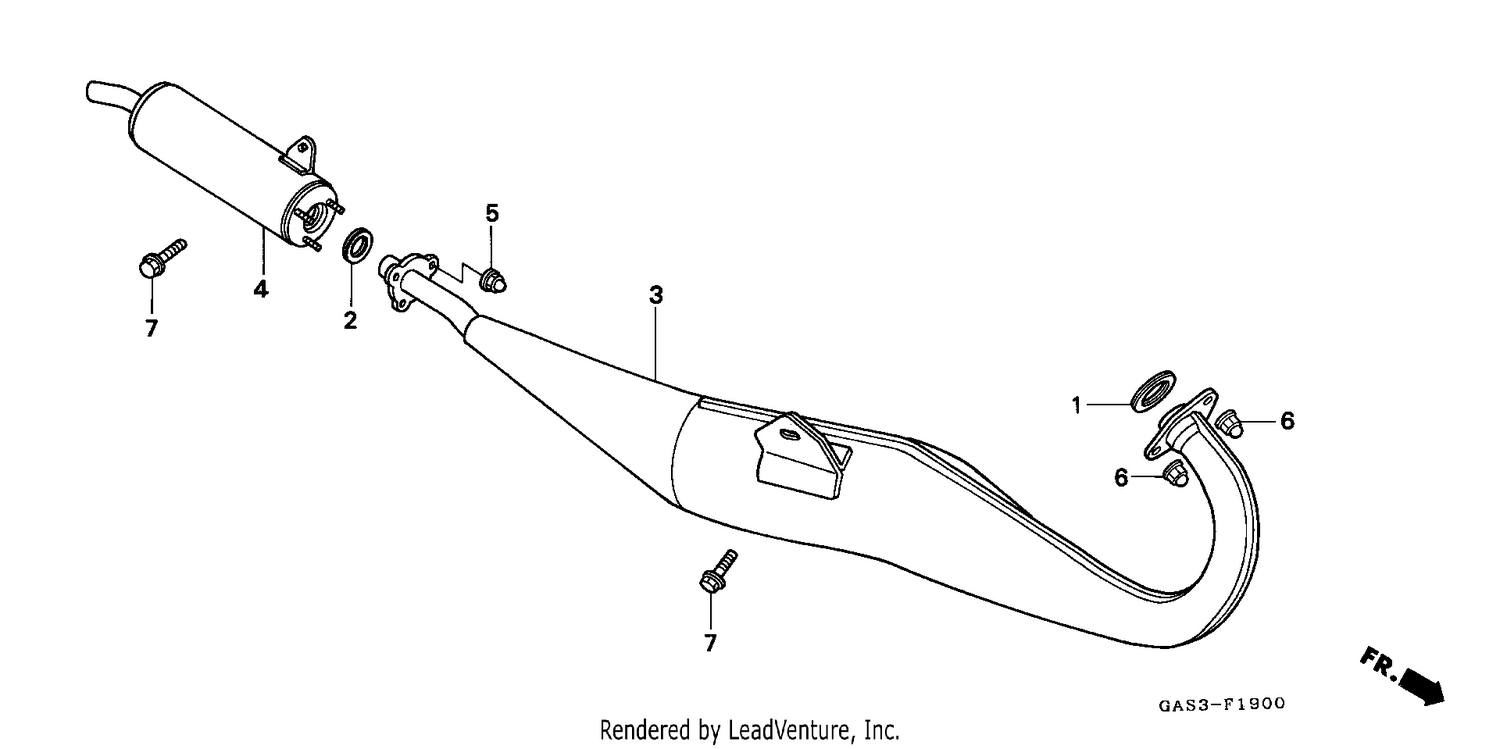 EXHAUST MUFFLER