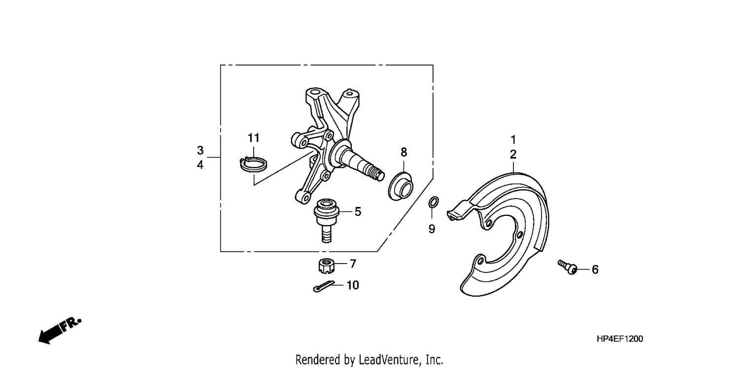 FRONT KNUCKLE (2WD)