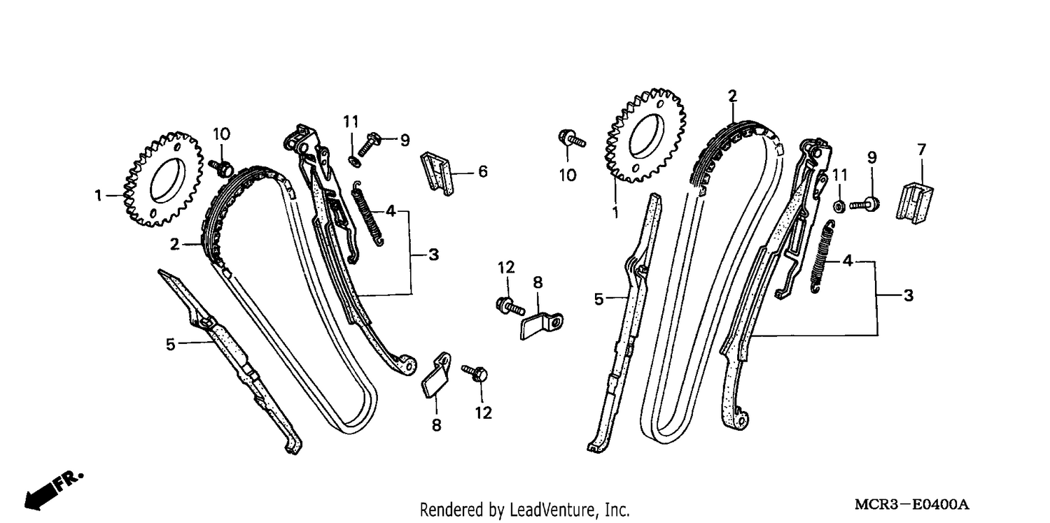 CAM CHAIN/TENSIONER