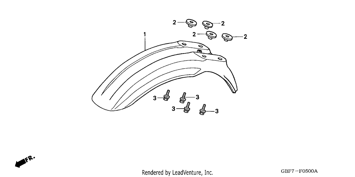FRONT FENDER