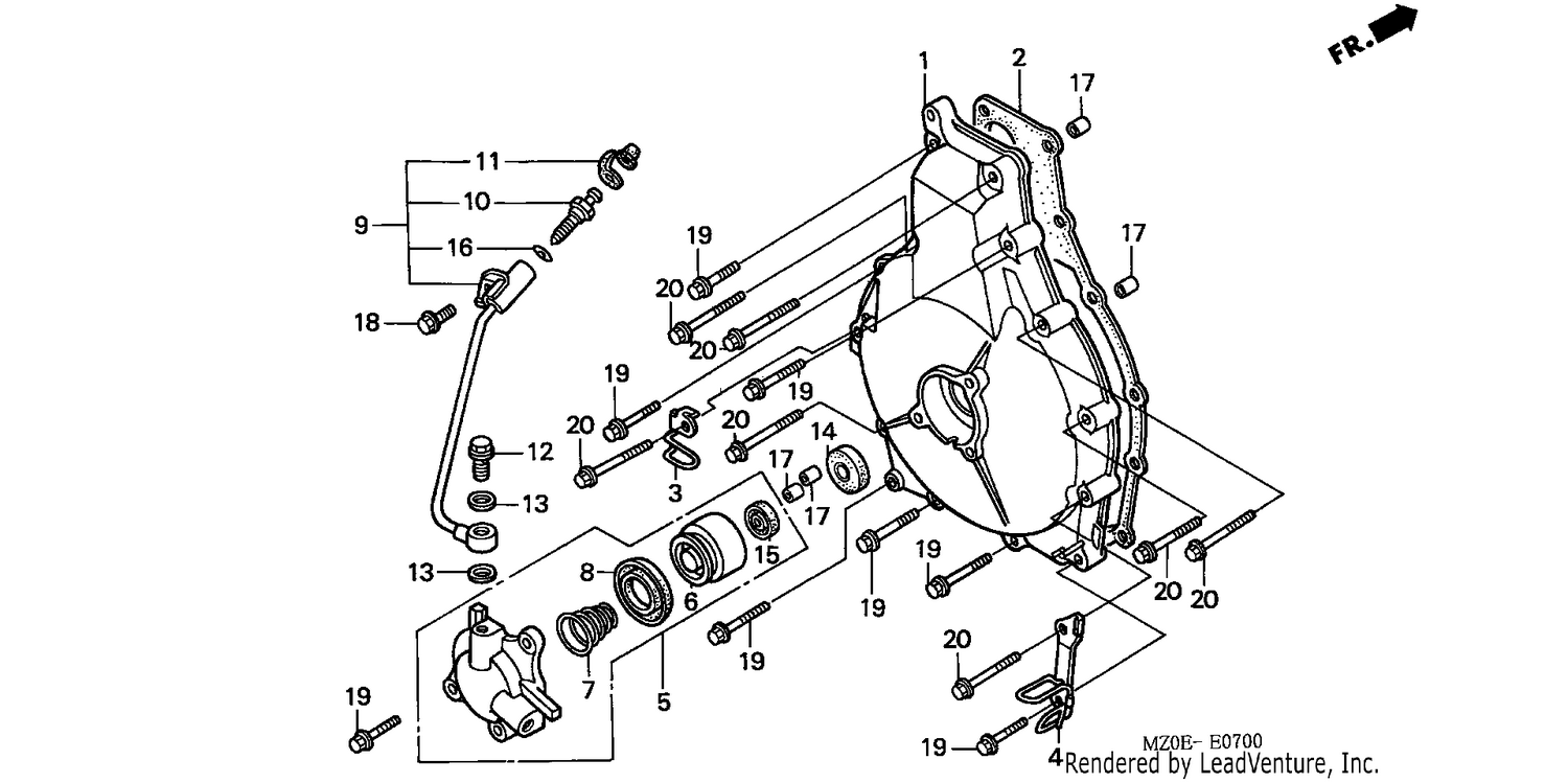 CLUTCH COVER