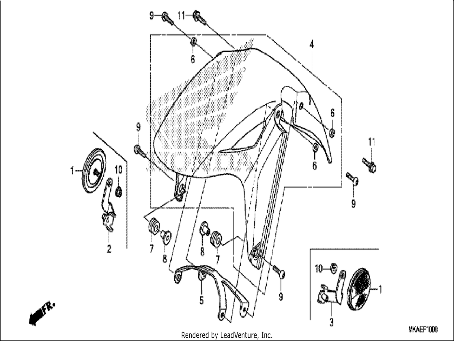  FRONT FENDER