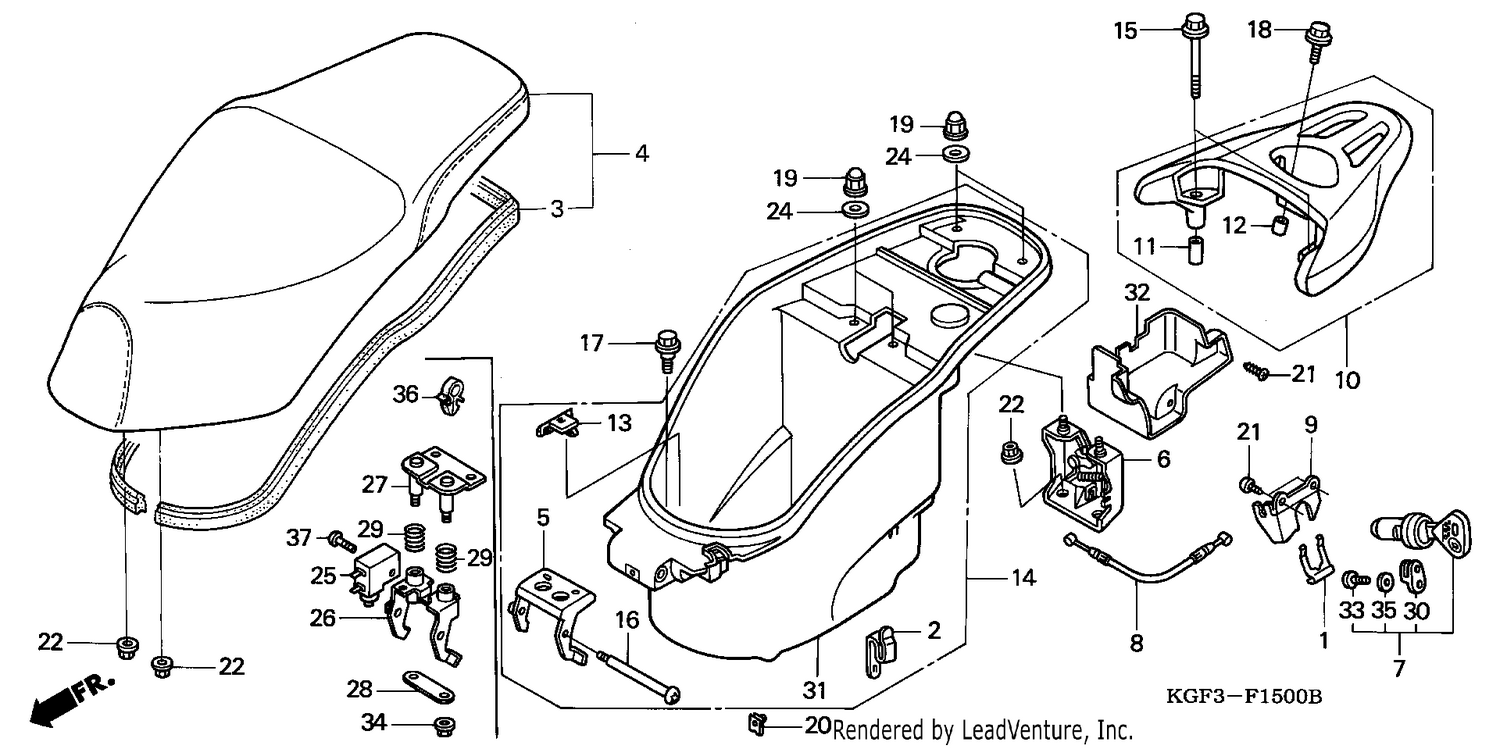 SEAT/LUGGAGE BOX
