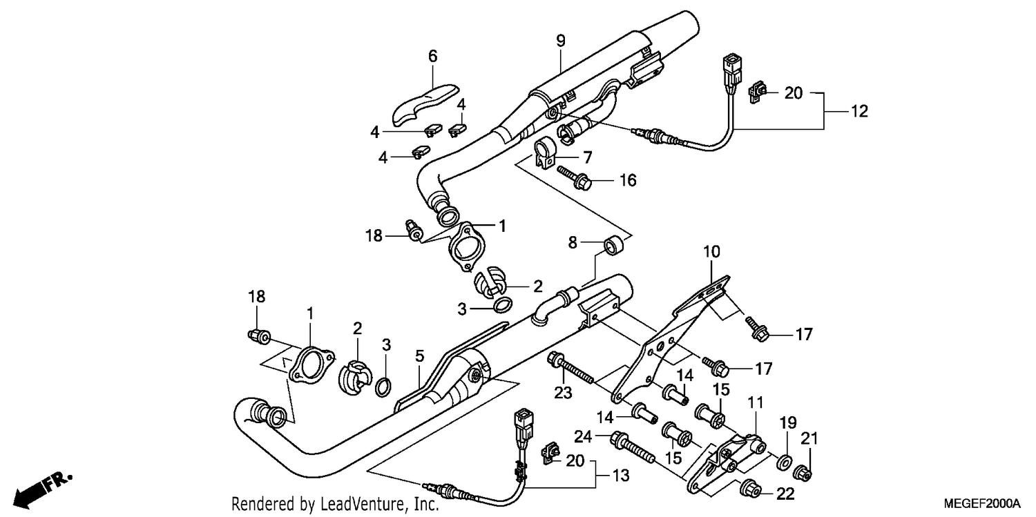 EXHAUST MUFFLER