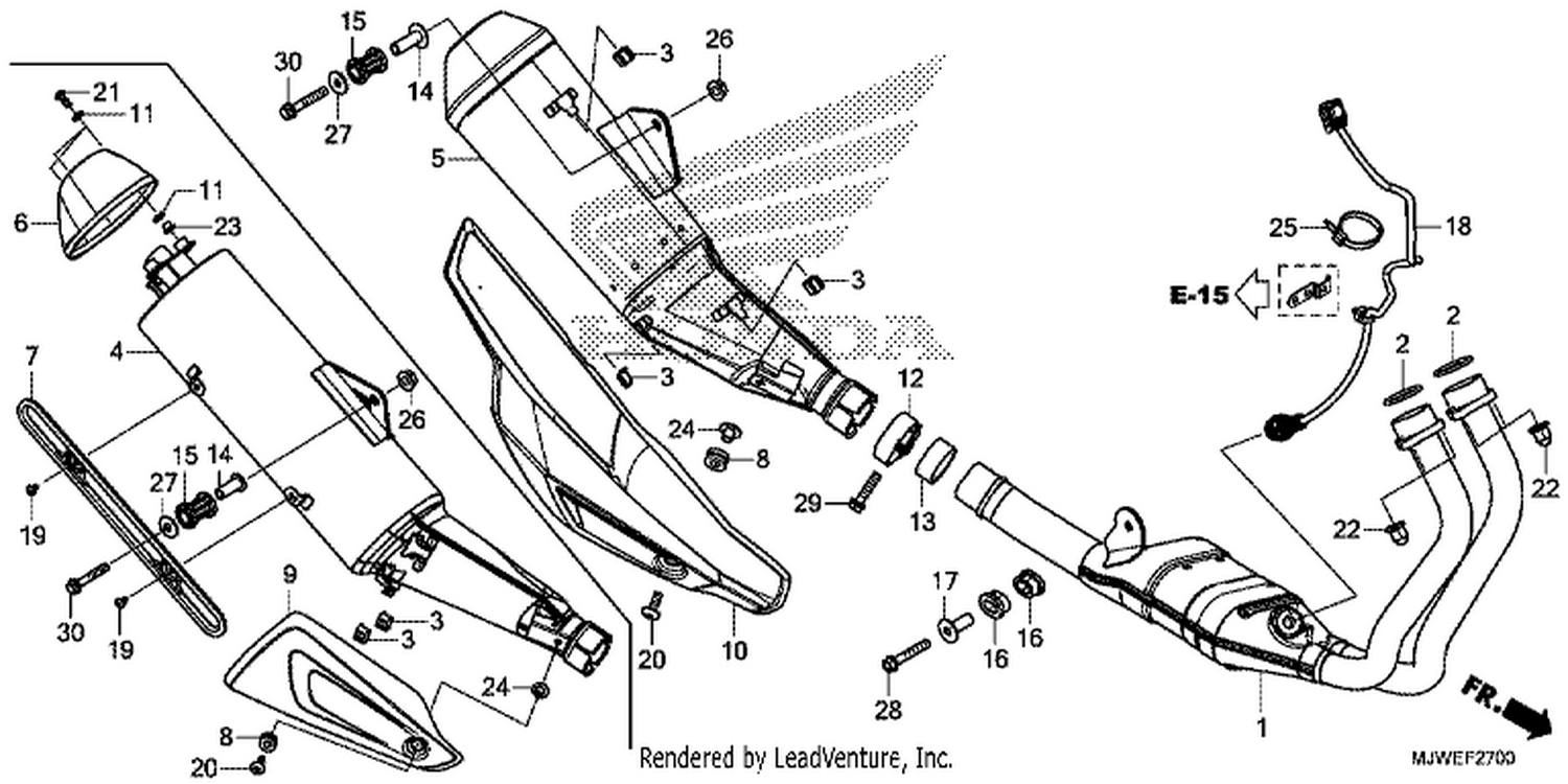  EXHAUST MUFFLER