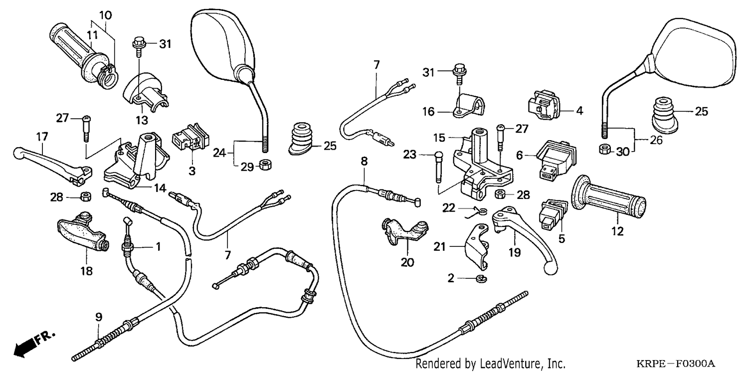 HANDLE LEVER/SWITCH/CABLE