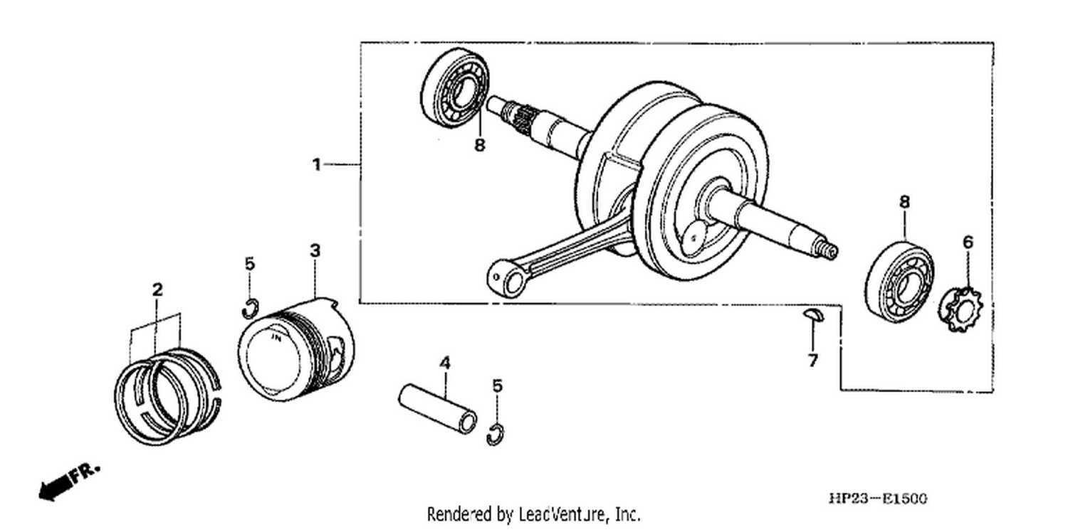 CRANKSHAFT/ PI STON