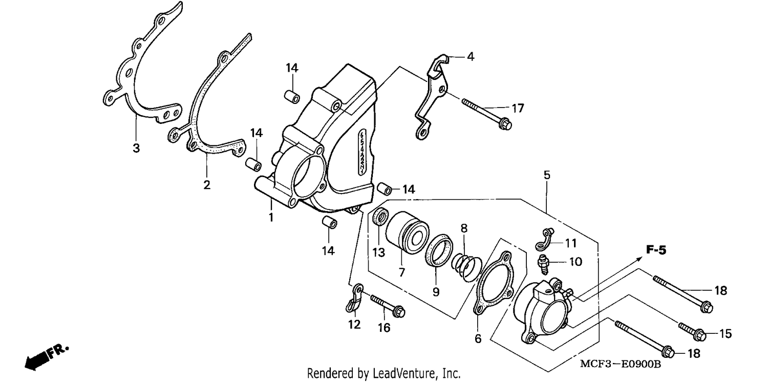 LEFT CRANKCASE COVER