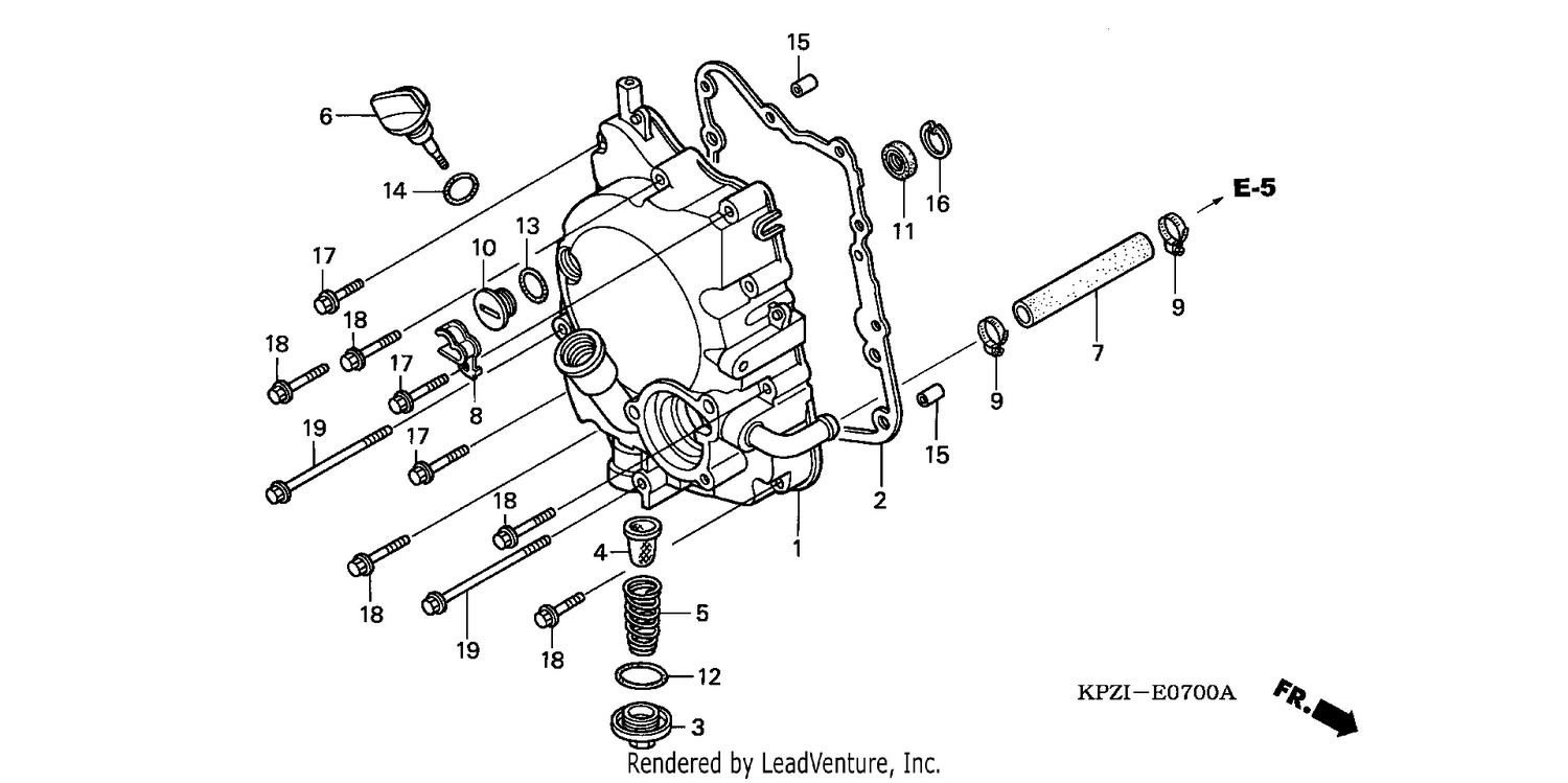 RIGHT CRANKCASE COVER