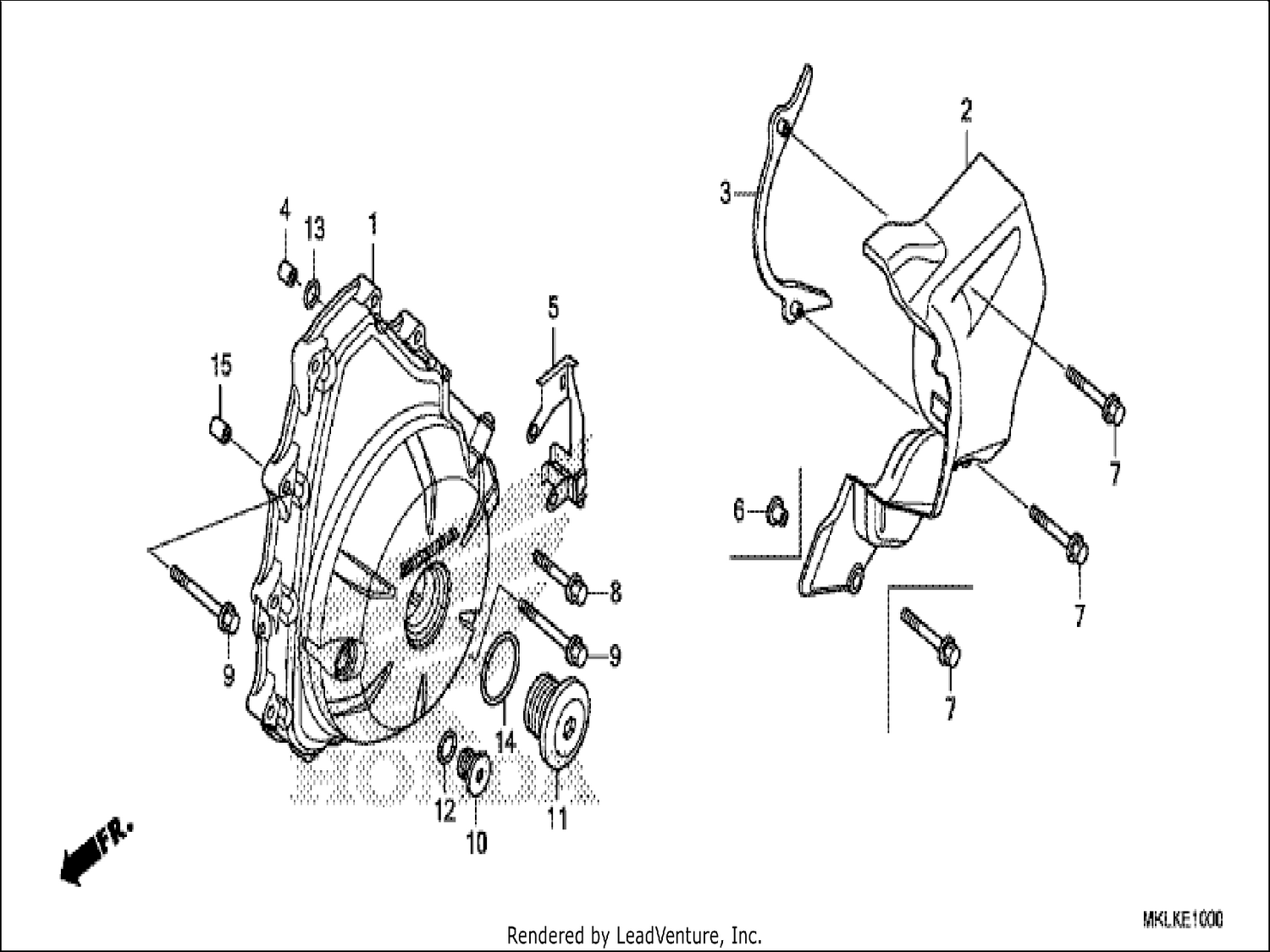  A.C. GENERATOR COVER