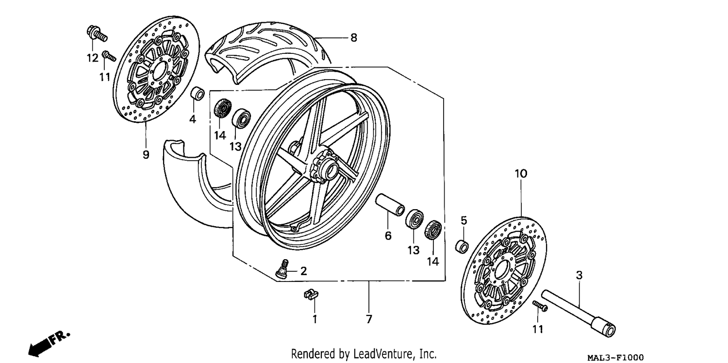 FRONT WHEEL