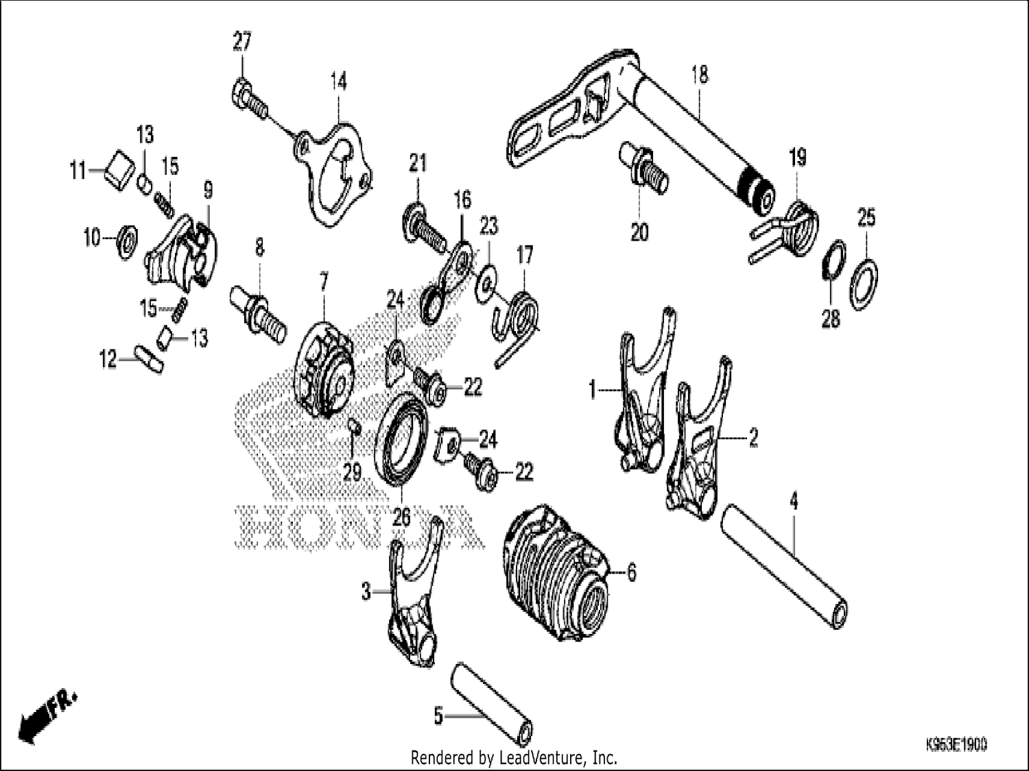  GEARSHIFT DRUM
