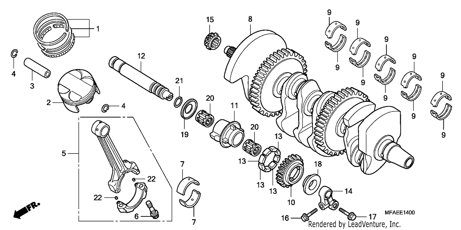 CRANKSHAFT/PISTON