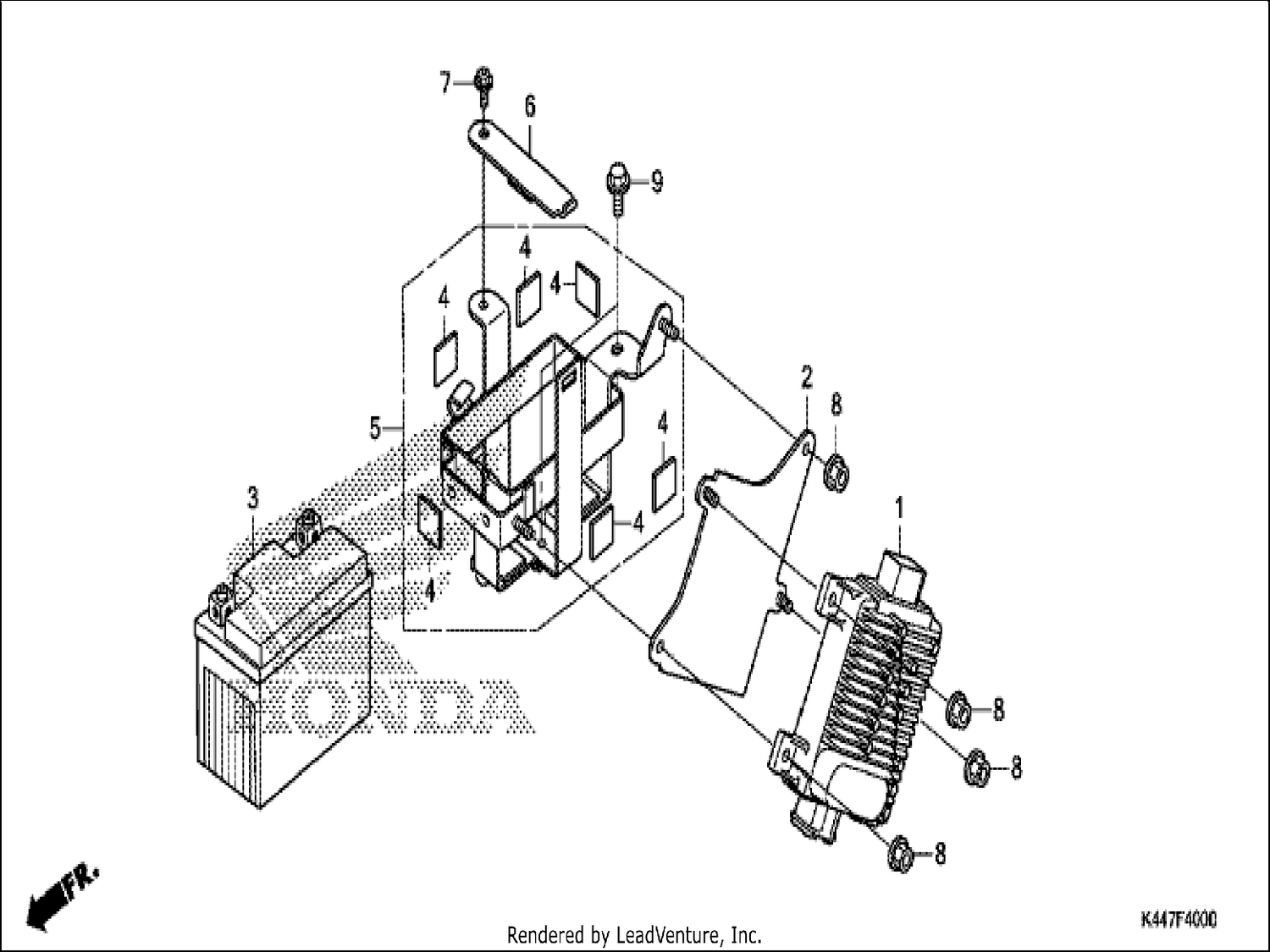  BATTERY/ECU