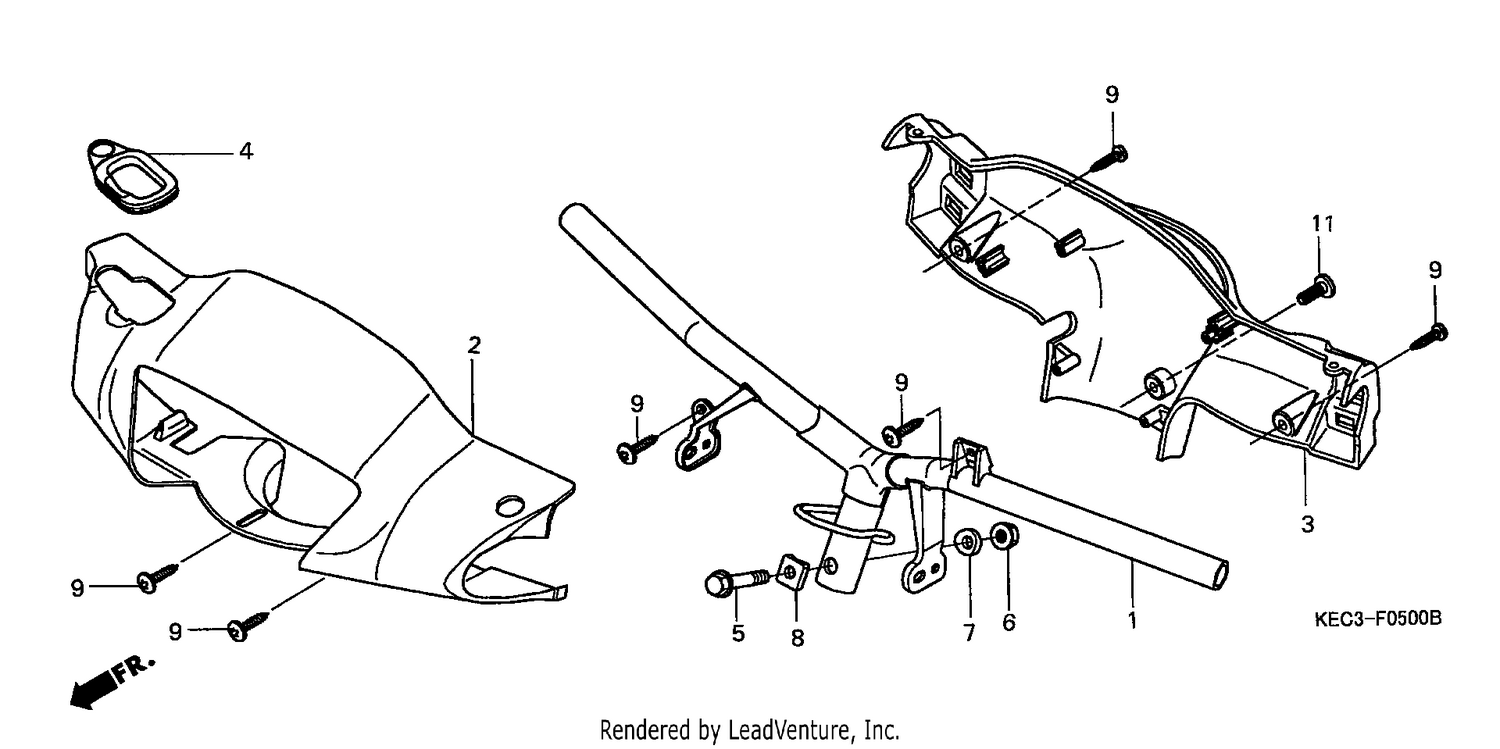 HANDLE PIPE/HANDLE COVER