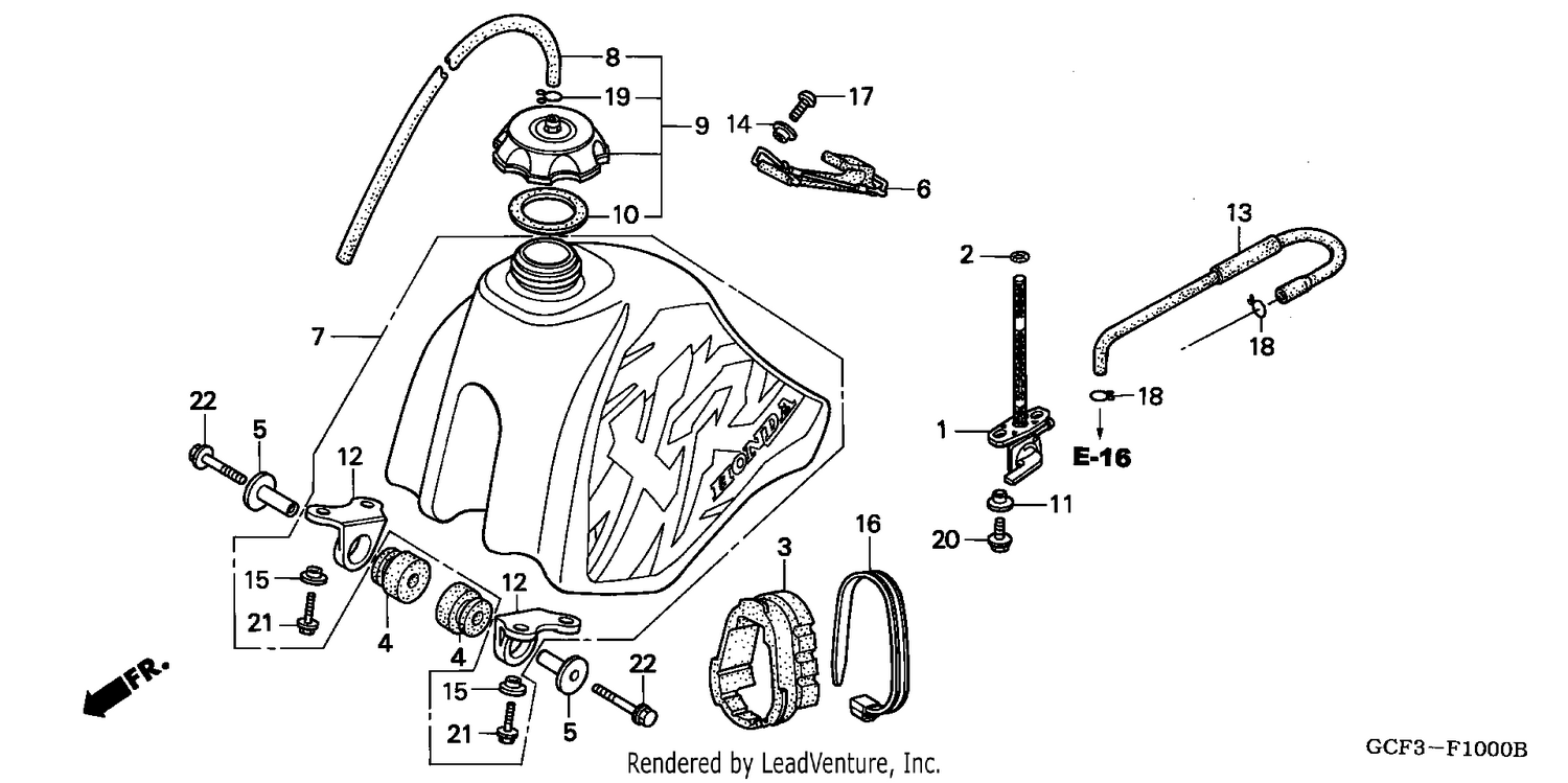 FUEL TANK (XR70RV/W/X/Y)