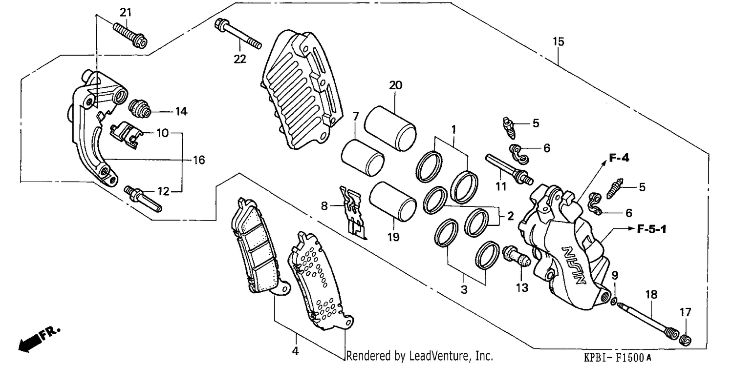 FRONT BRAKE CALIPER