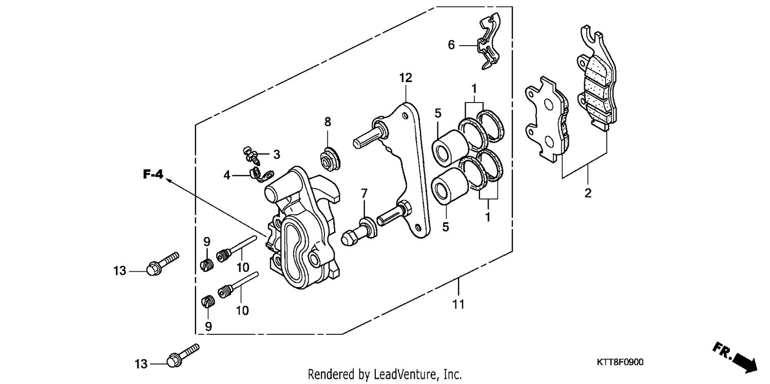 FRONT BRAKE CALIPER