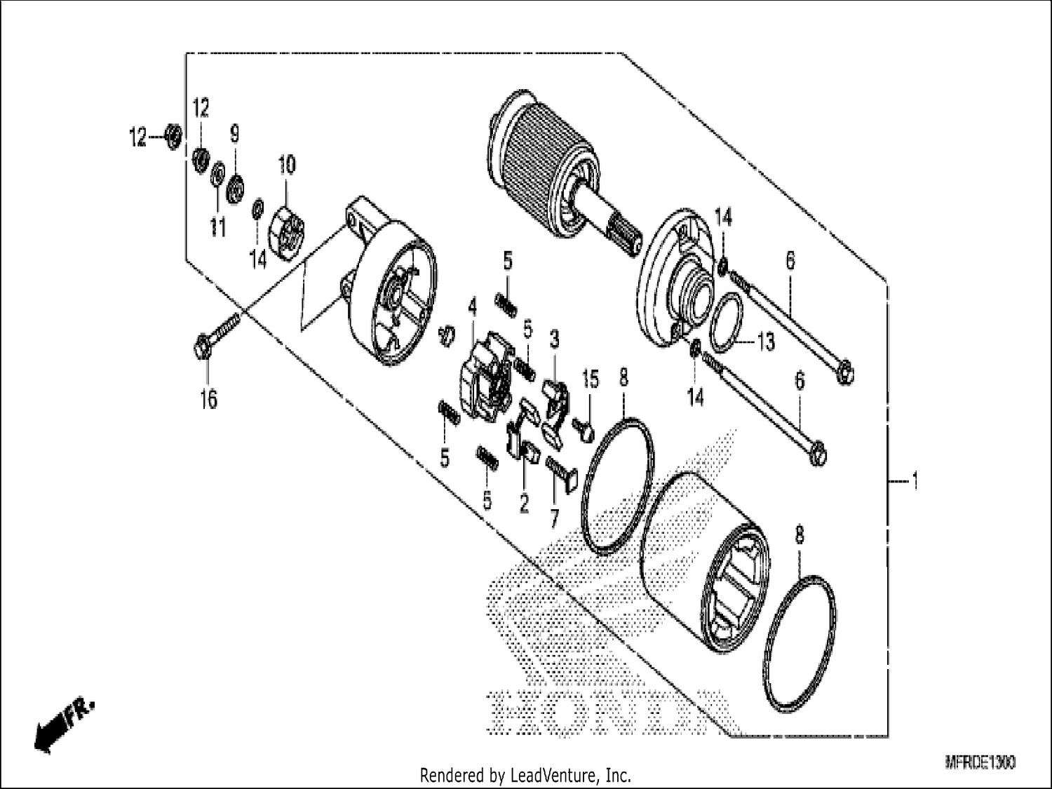  STARTER MOTOR