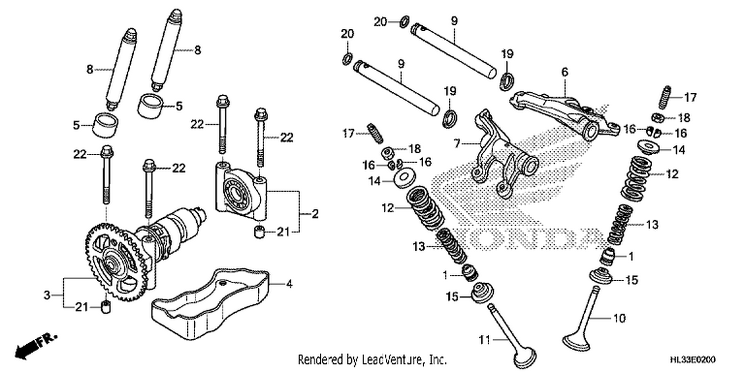  CAMSHAFT/VALVE