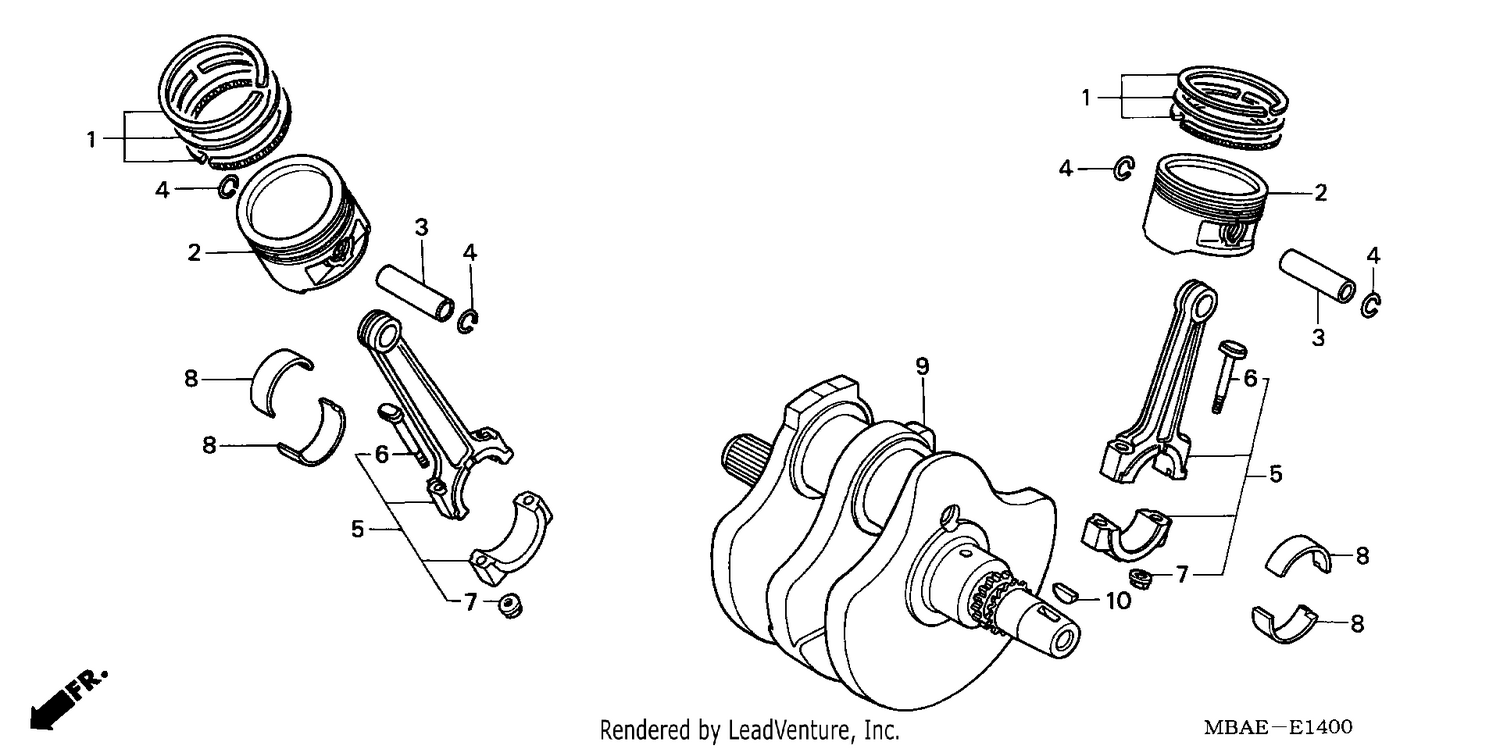 CRANKSHAFT/PISTON