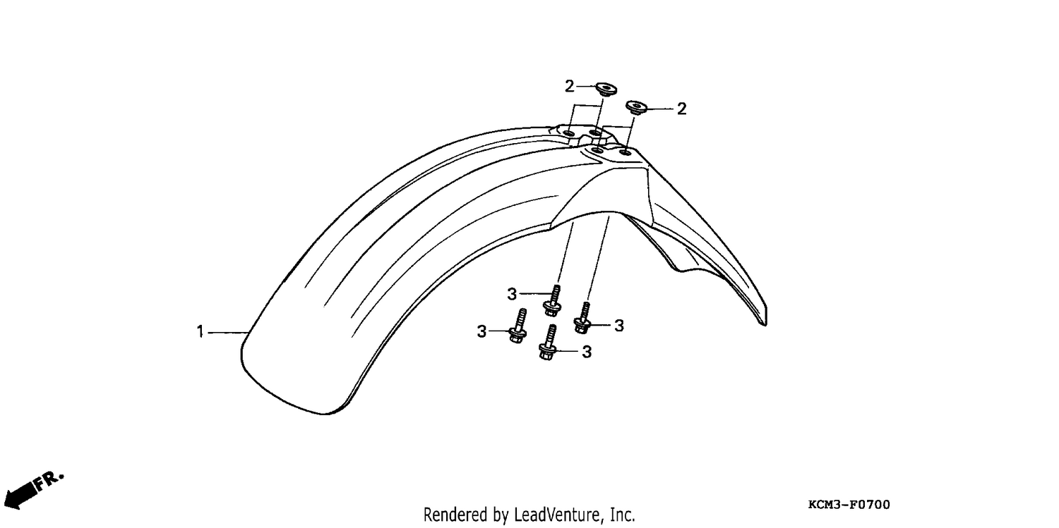 FRONT FENDER