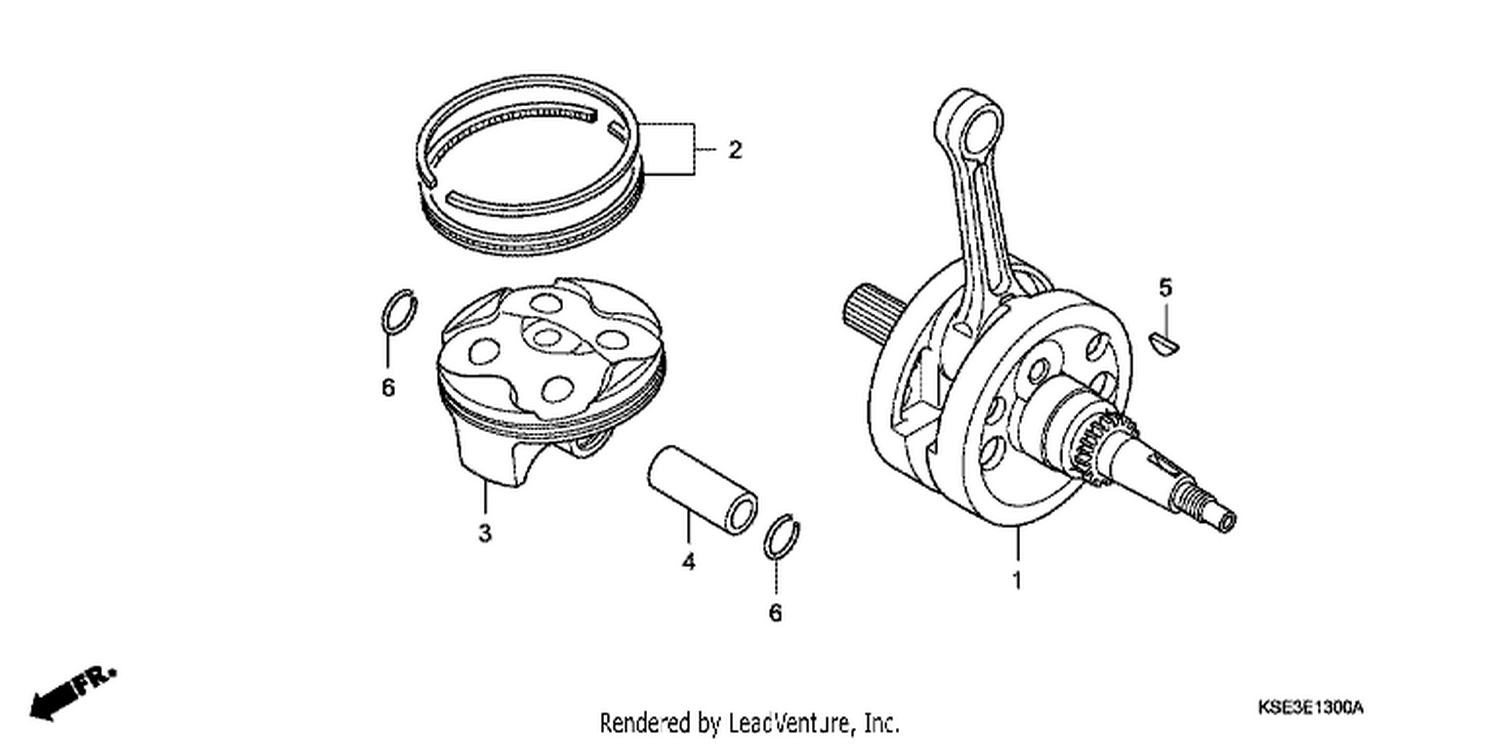  CRANKSHAFT/ PI STON