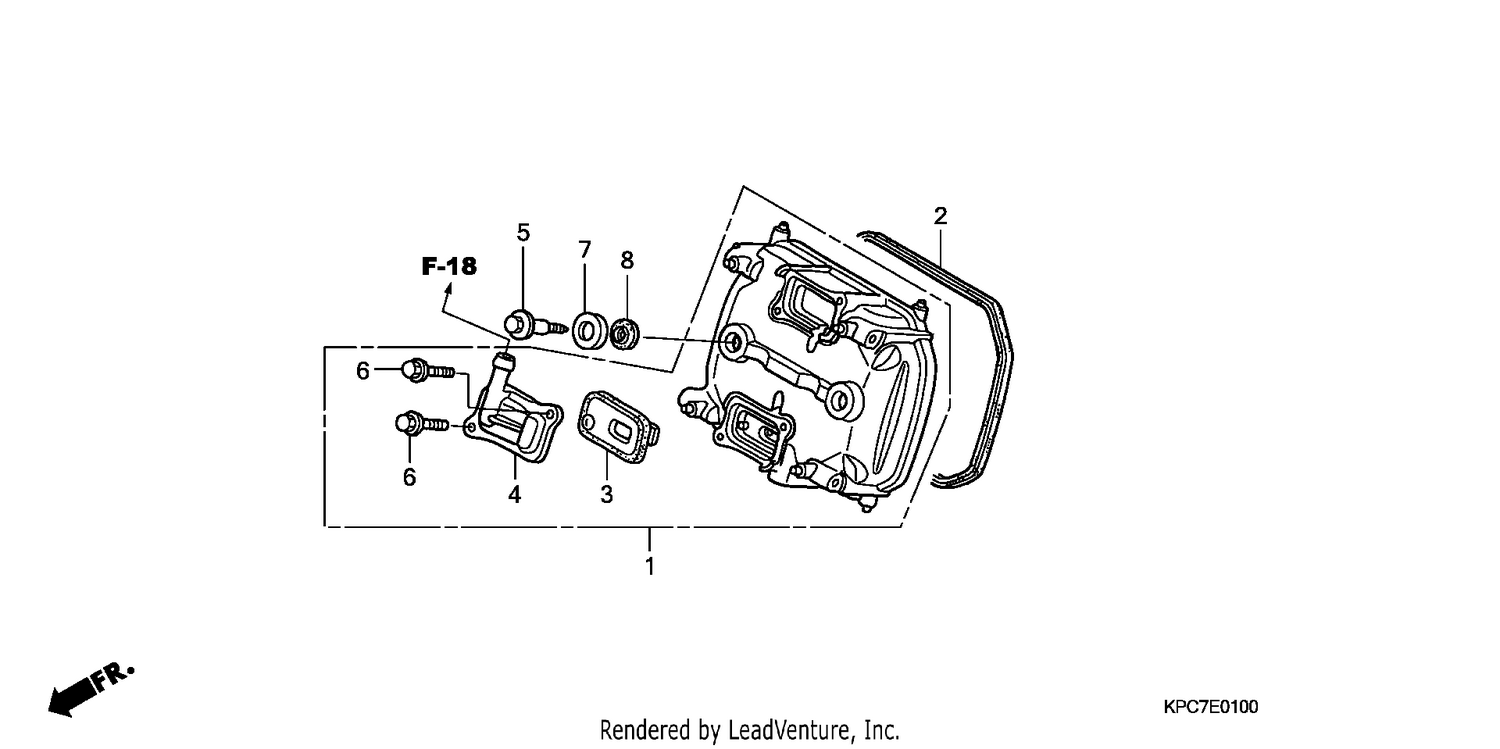 FRONT CYLINDER HEAD COVER