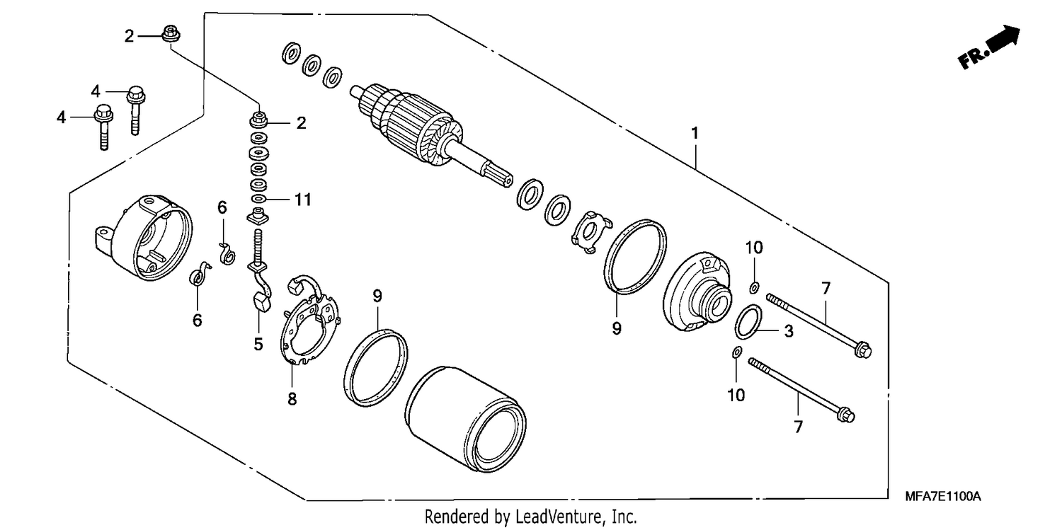 STARTING MOTOR