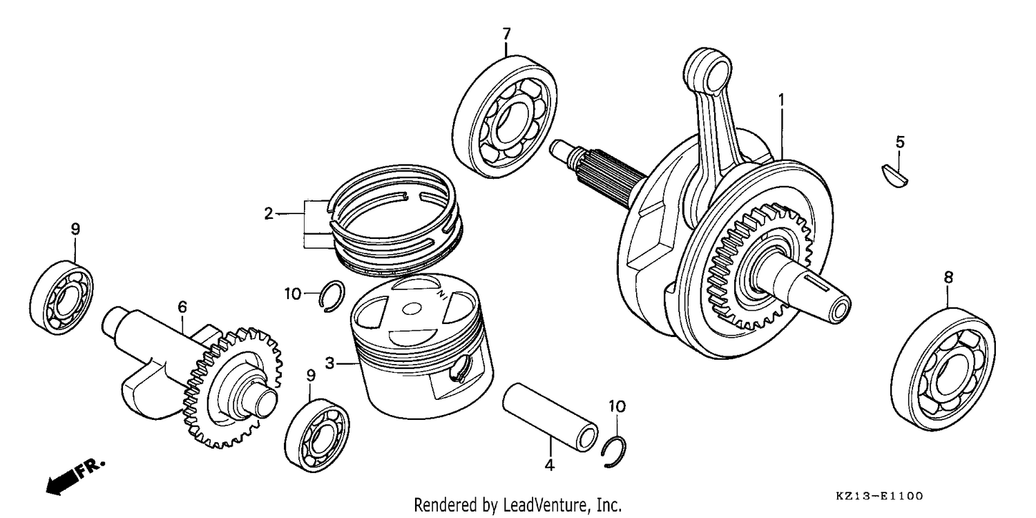 CRANKSHAFT/PISTON