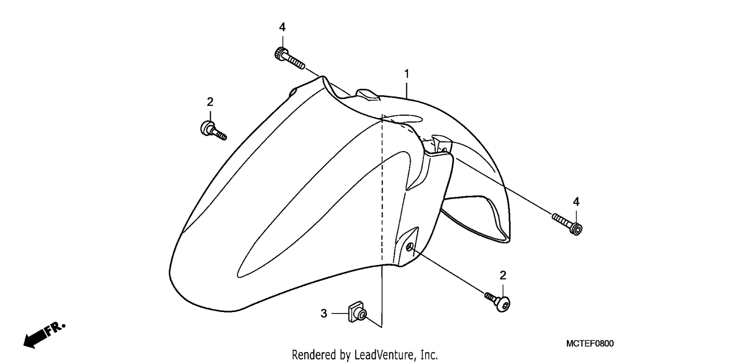 FRONT FENDER (FJS400D/FJS600D6)