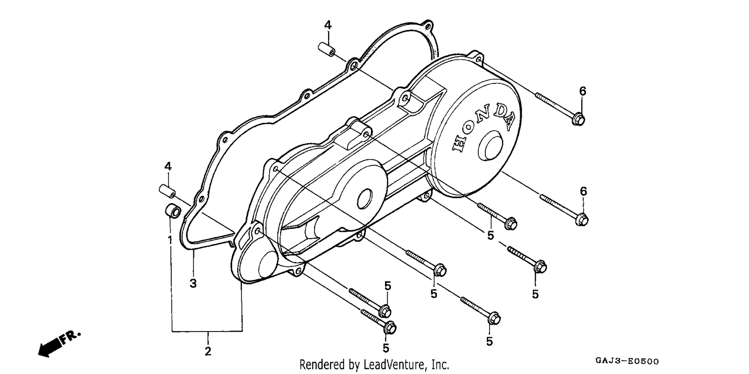 LEFT SIDE COVER